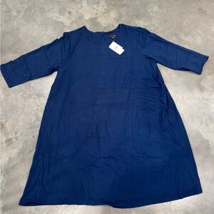 J. Jill navy blue Dress